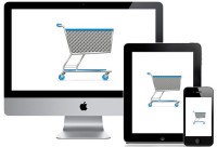Le commerce électronique, sur écrans petits et grands